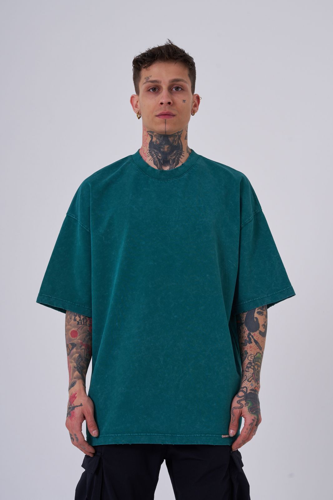 Hidden Patch Washing Tee