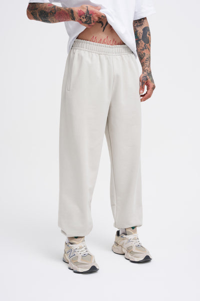 BASIC DIAGONAL JOGGER - GREY