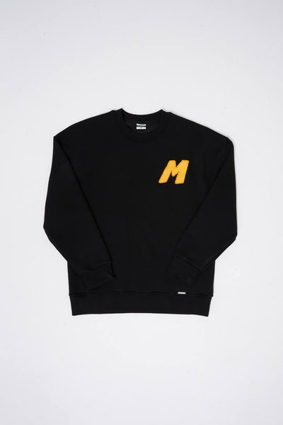 OVERSIZE M SWEATER- BLACK