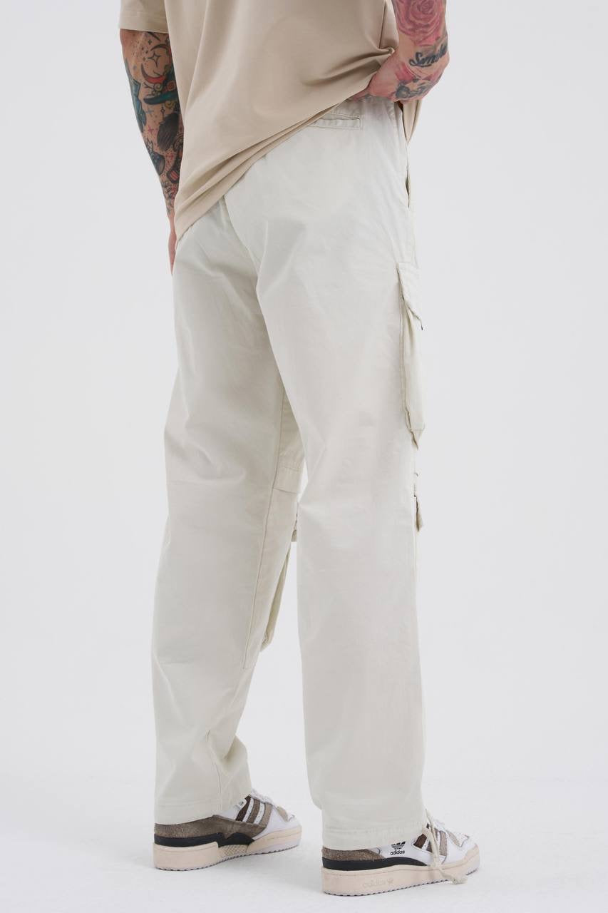 BAGGY CARGO PANTS - SPACE GREY