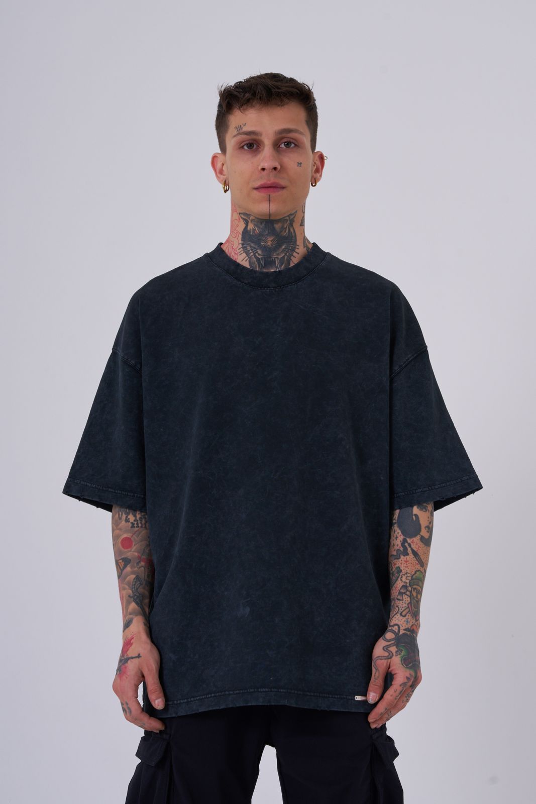 Hidden Patch Washing Tee