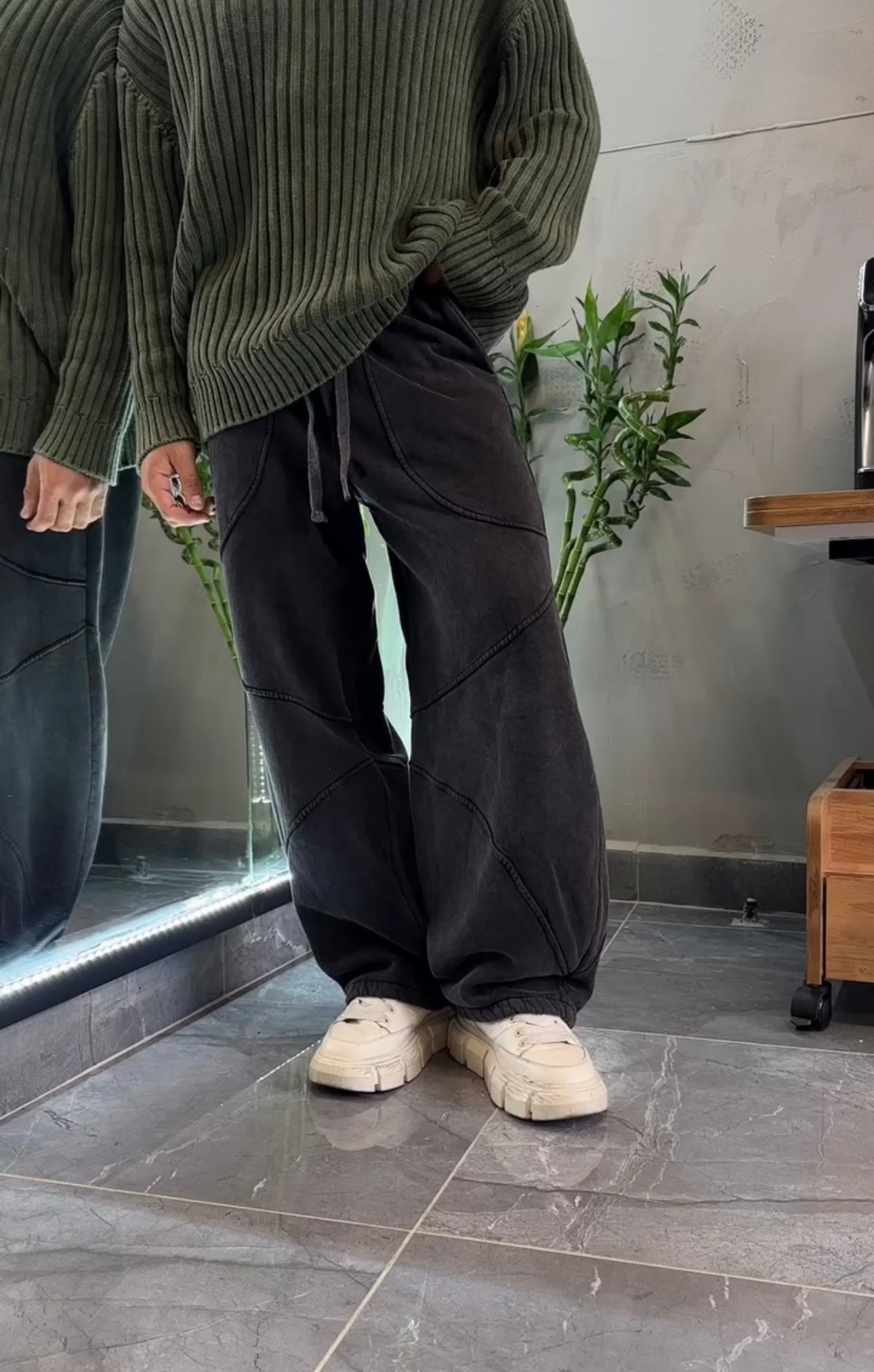 BAGGY WASHED PANTS