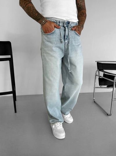 BAGGY JEANS FADED BLUE