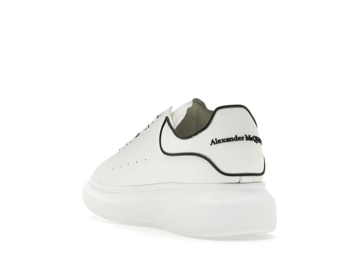 Alexender McQueen White Black Trim