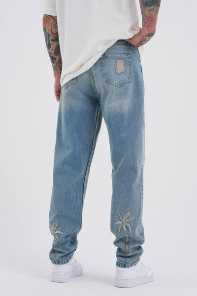 LOOSE FIT JEANS - LIGHT BLUE