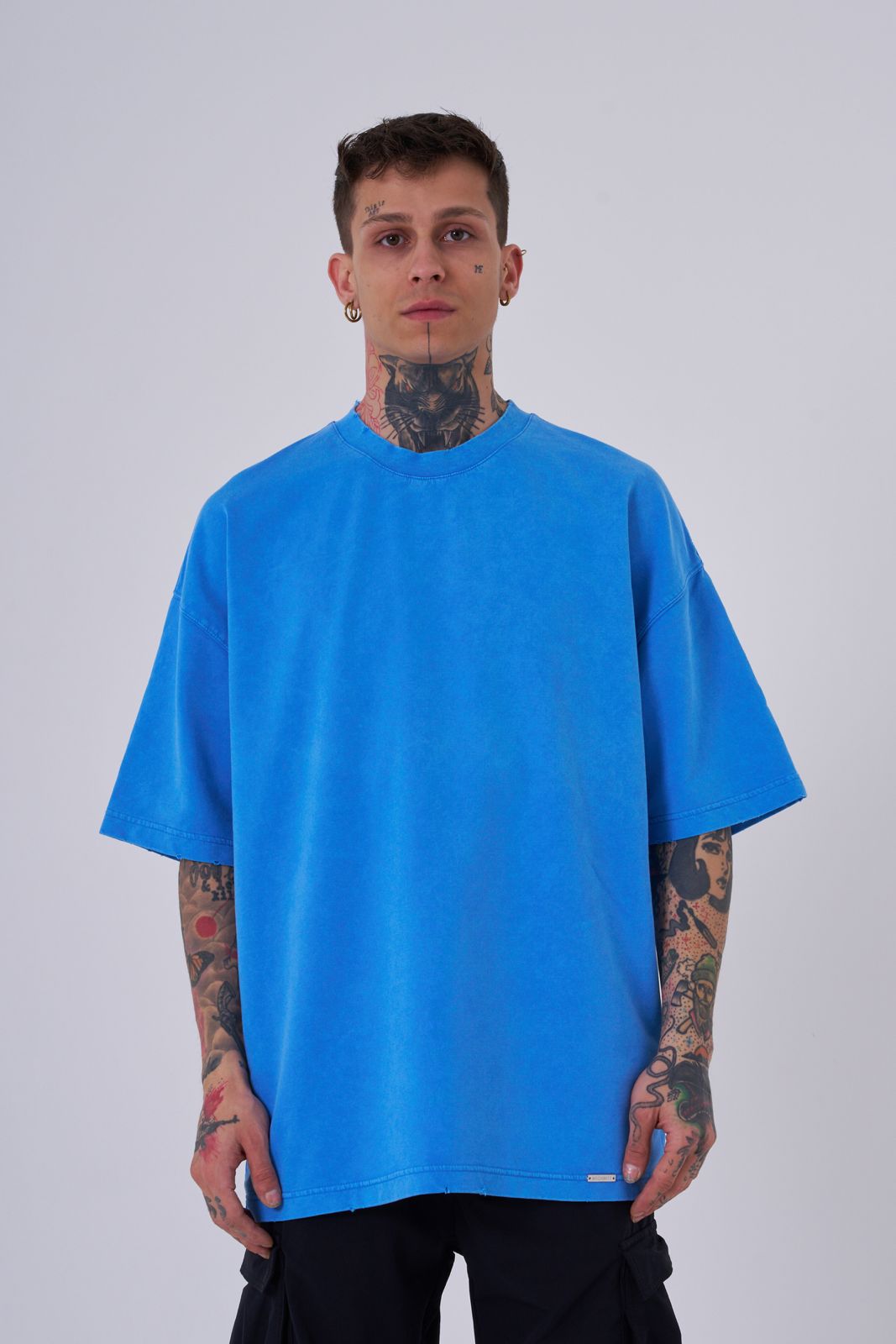 Hidden Patch Washing Tee