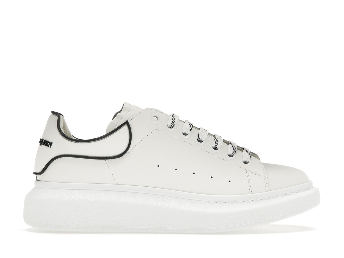 Alexender McQueen White Black Trim