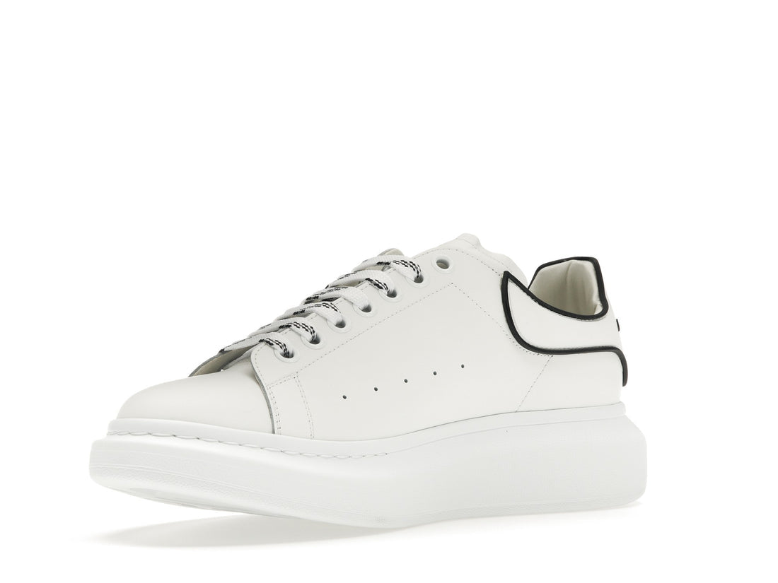 Alexender McQueen White Black Trim