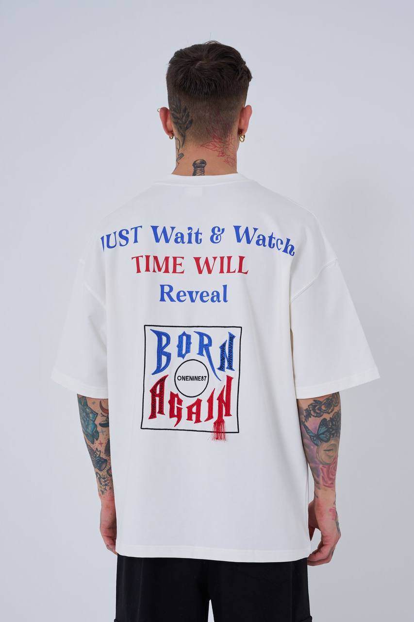 Just Wait & Watch Oversized Tee