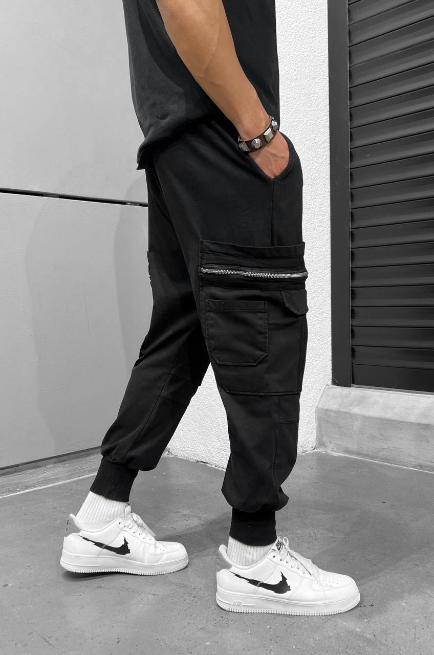 Black Cargo Pants