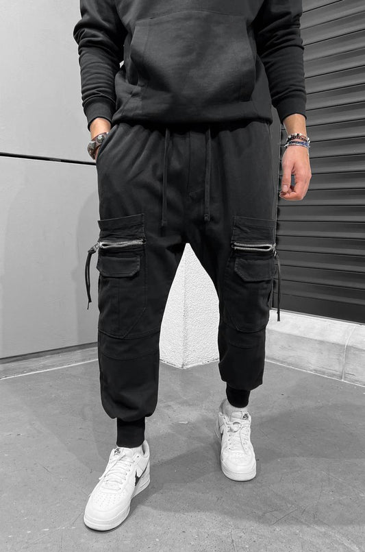 Black Cargo Pants